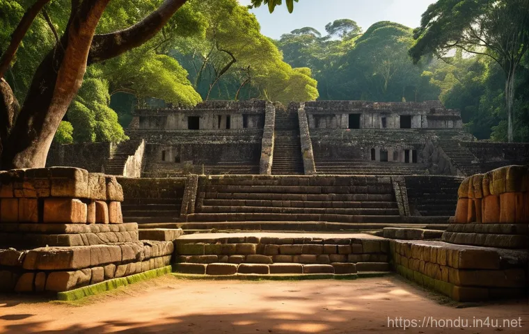 온두라스에서 가장 오래된 유적지 - **A detailed close-up of a Mayan stela at Copán, showcasing the extraordinarily intricate carvings. ...